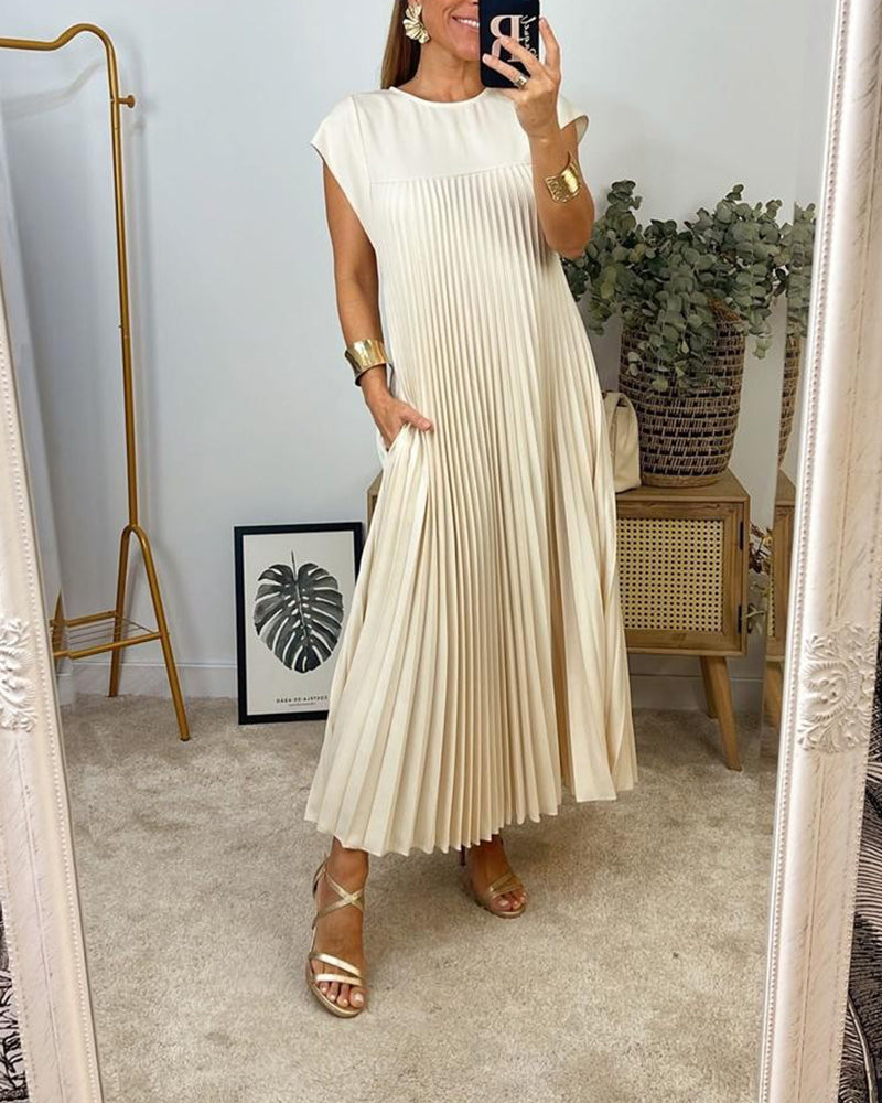 Armada | Pleated Sleeveless Dress