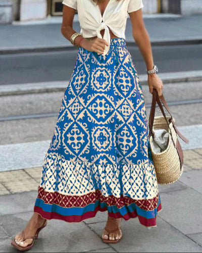Aurora | Bohemian Long Skirt