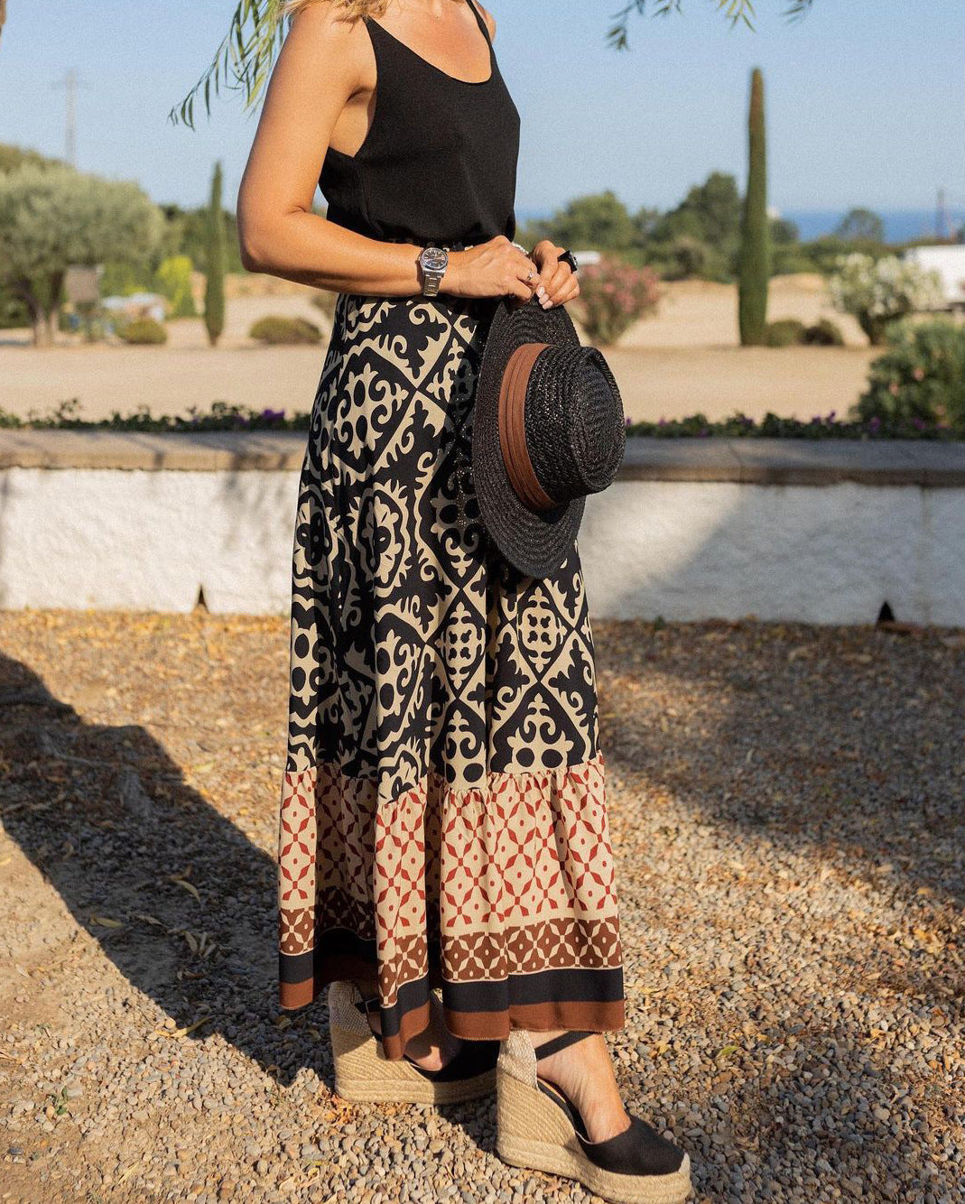 Aurora | Bohemian Long Skirt