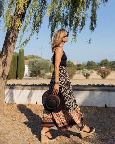 Aurora | Bohemian Long Skirt