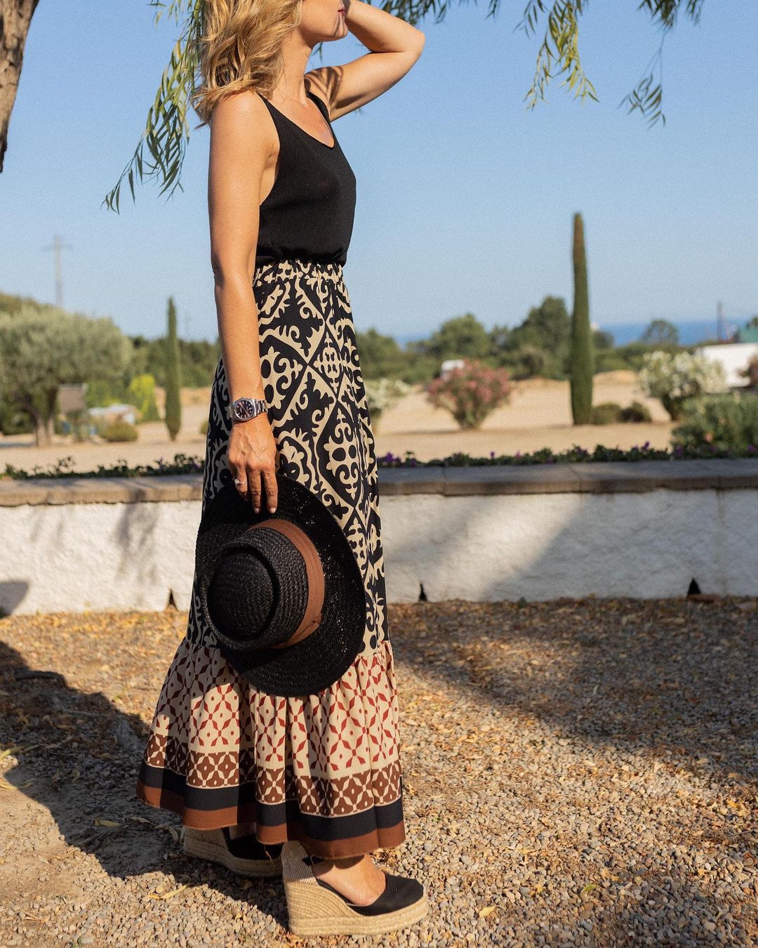 Aurora | Bohemian Long Skirt