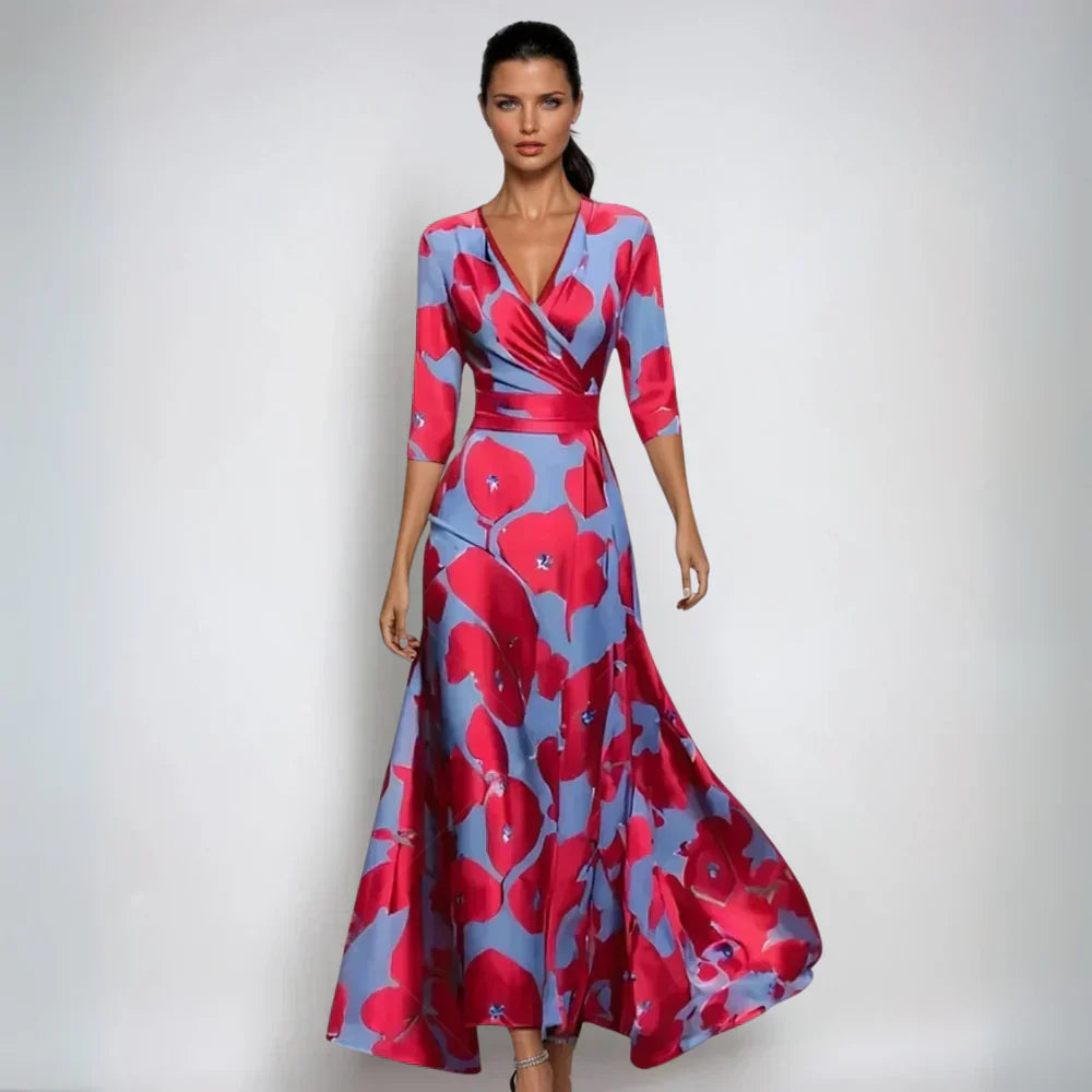 Erina | Elegant Floral Dress