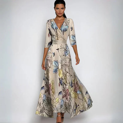 Erina | Elegant Floral Dress