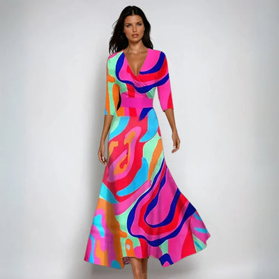 Erina | Elegant Floral Dress