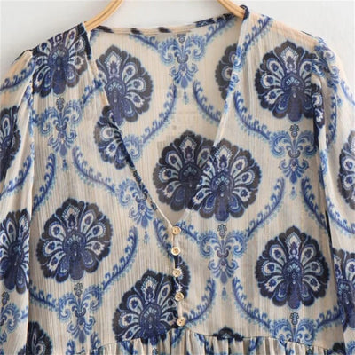 Villana | Vintage Long Sleeve Dress