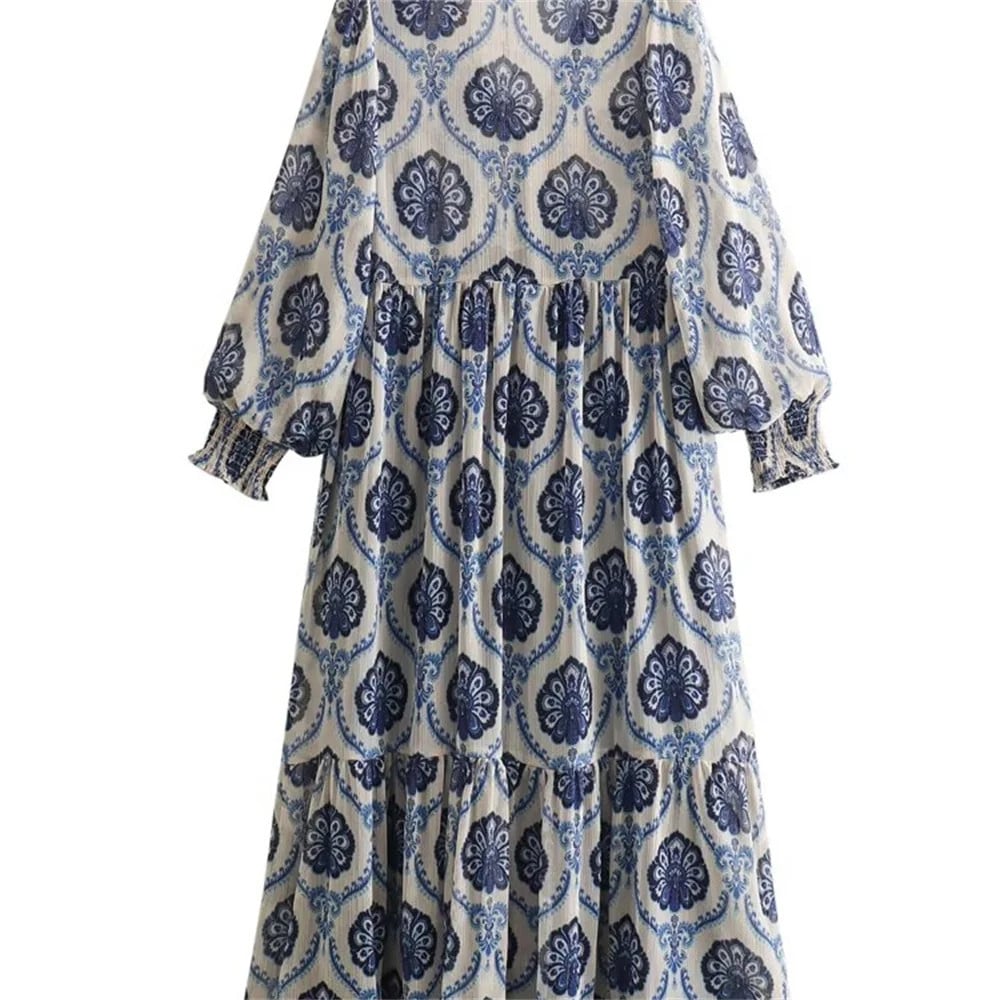 Villana | Vintage Long Sleeve Dress