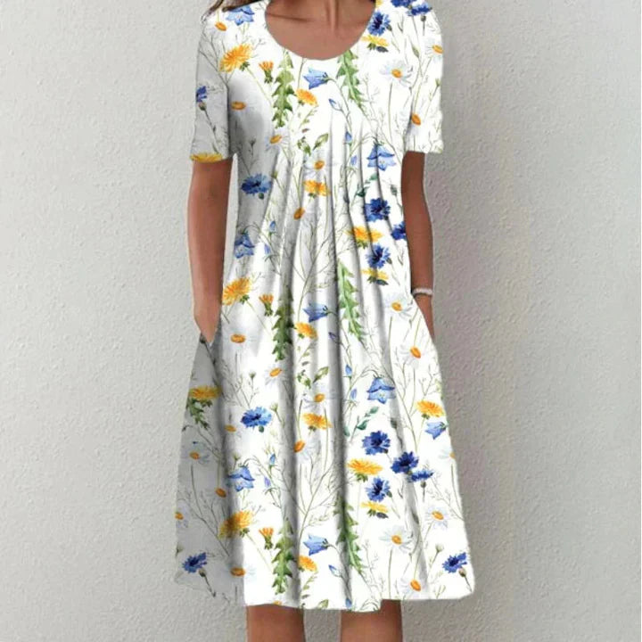 Rianna | Elegant Cotton Dress