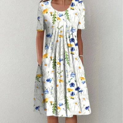 Rianna | Elegant Cotton Dress