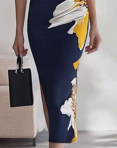 Selini | Elegant Floral Maxi Dress