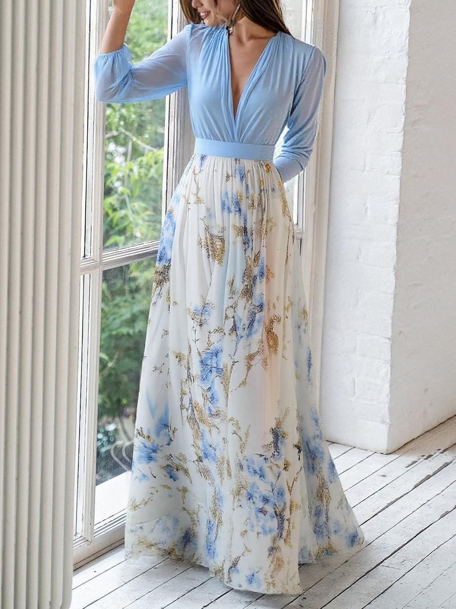 Destiny | Floral Long Dress