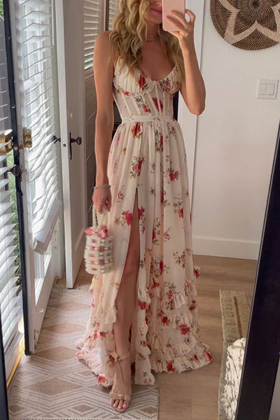 Klarina | Floral Maxi Dress