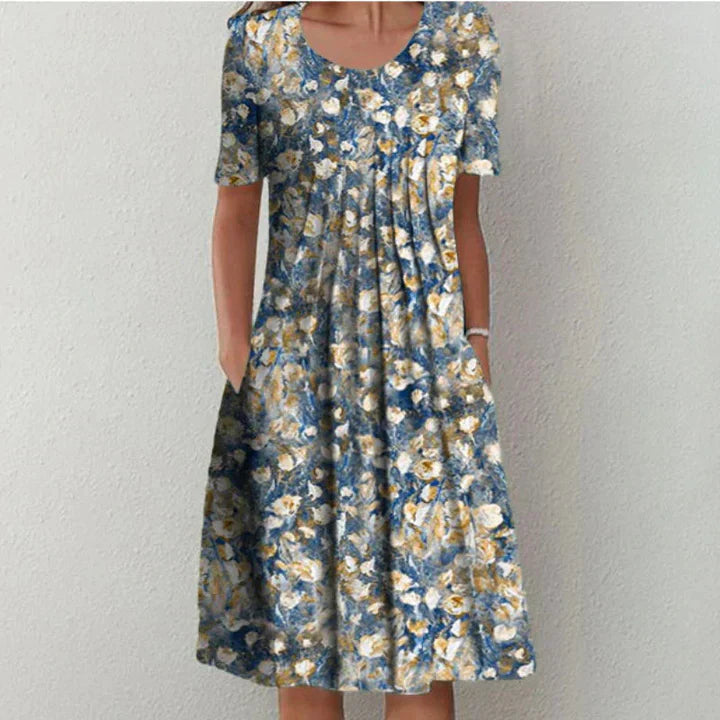 Rianna | Elegant Cotton Dress