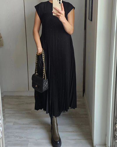 Armada | Pleated Sleeveless Dress