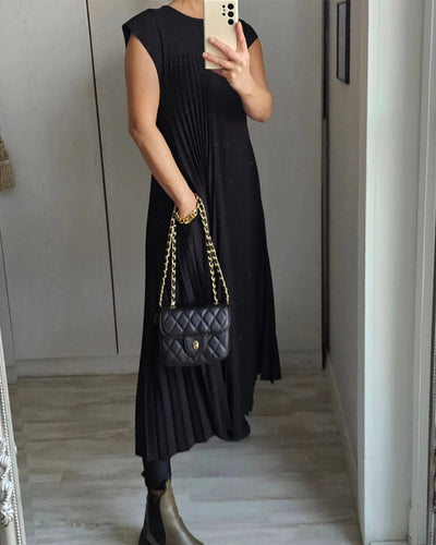Armada | Pleated Sleeveless Dress