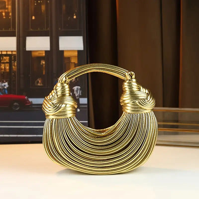 Kamilian | Sculpted Noodle-Shaped Bags