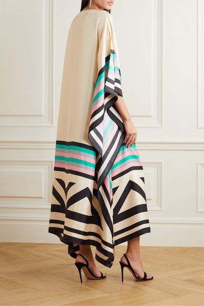 Sharona | Striped Print Patchwork Dress