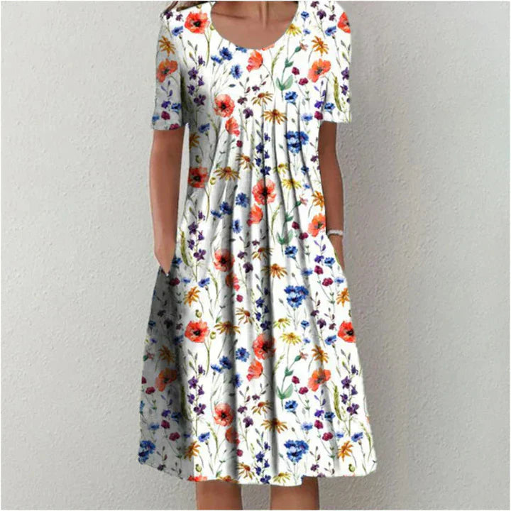Rianna | Elegant Cotton Dress