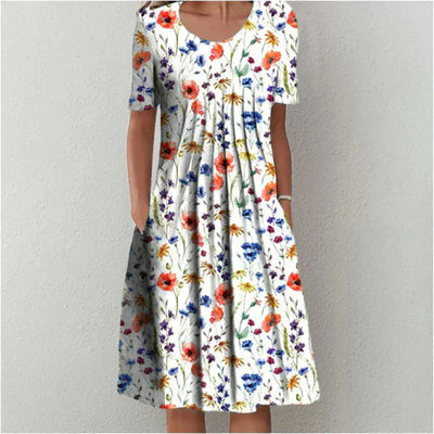 Rianna | Elegant Cotton Dress