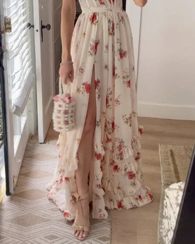Klarina | Floral Maxi Dress