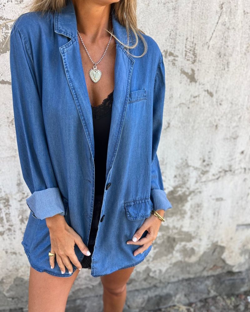 Remalda | Oversized Denim Jacket