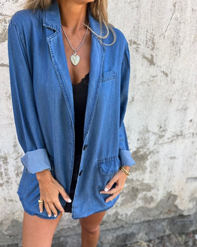 Remalda | Oversized Denim Jacket