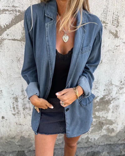 Remalda | Oversized Denim Jacket