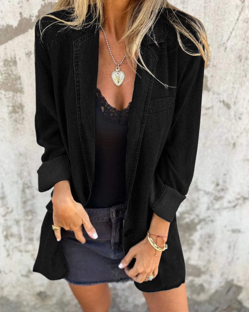 Remalda | Oversized Denim Jacket