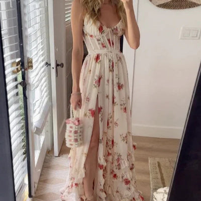 Klarina | Floral Maxi Dress