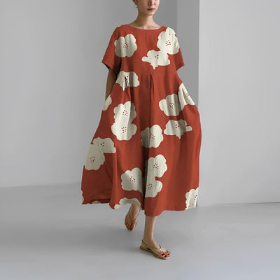 Daisey | Retro Big Swing Loose Maxi Dress