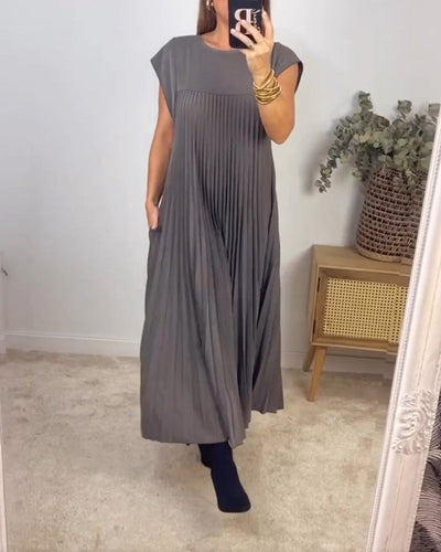 Armada | Pleated Sleeveless Dress