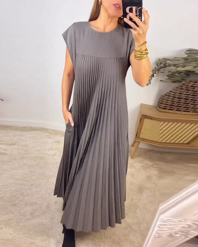 Armada | Pleated Sleeveless Dress