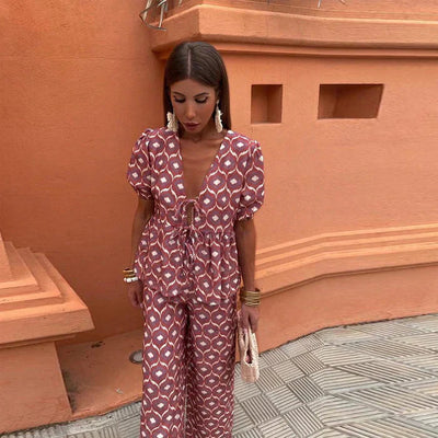 Delia | Elegant Two-Piece Summer Set