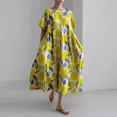 Daisey | Retro Big Swing Loose Maxi Dress