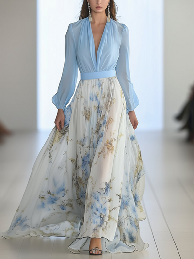 Destiny | Floral Long Dress