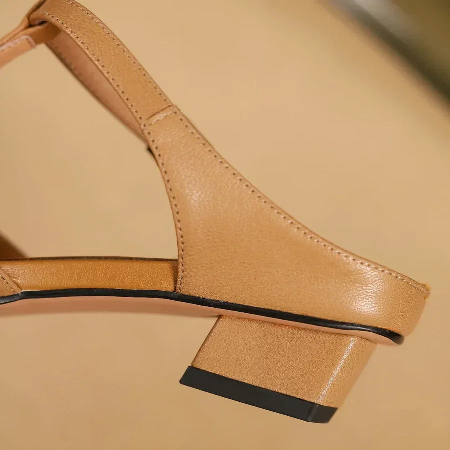 Brittany | Leather Mules