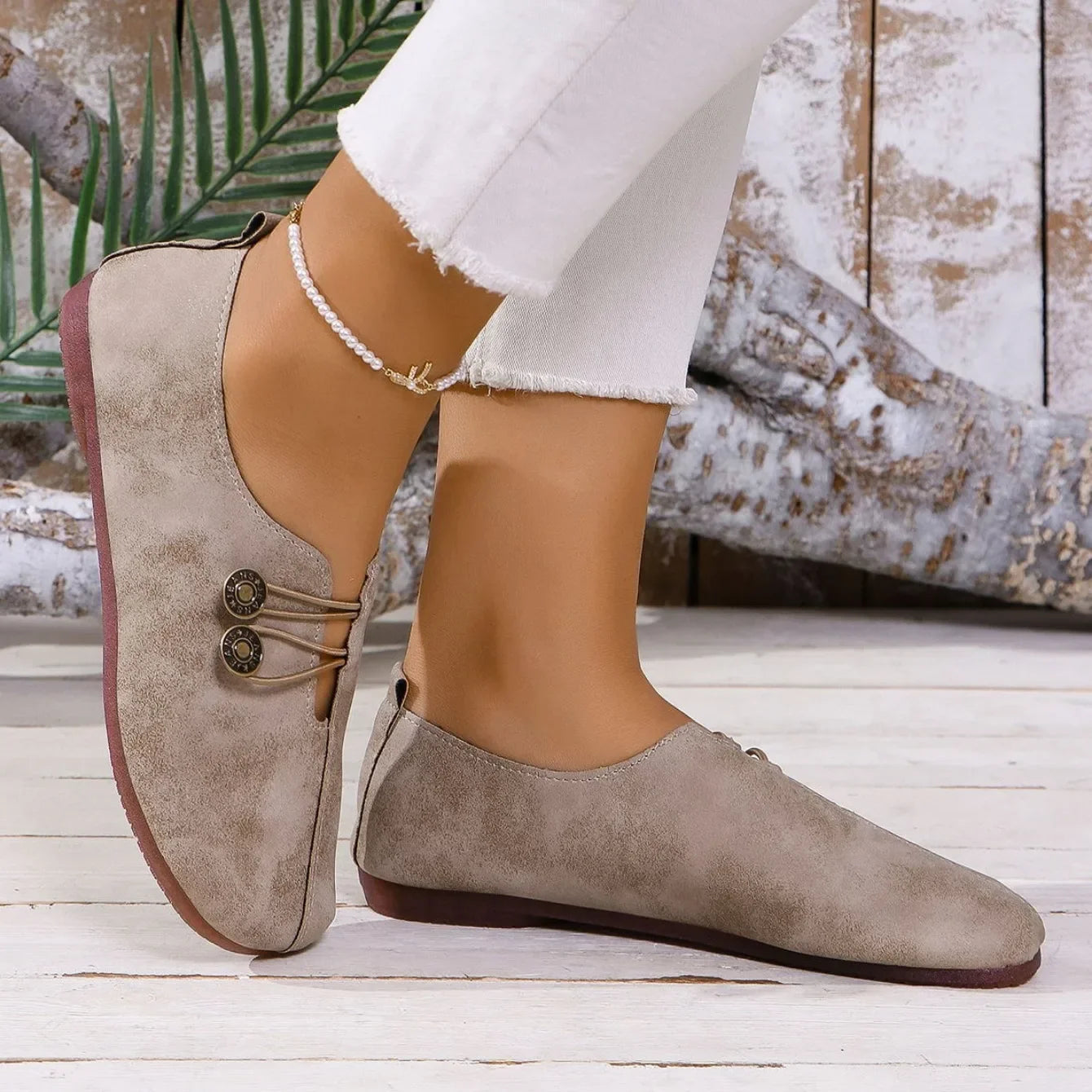 Michela | Suede Loafers