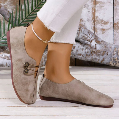 Michela | Suede Loafers