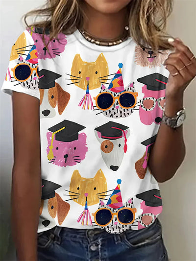Elyna | Elegant Shirt With Animal Print