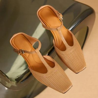 Brittany | Leather Mules