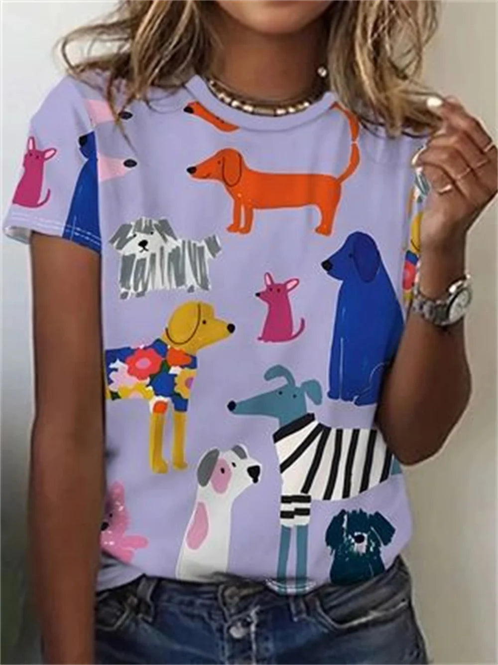 Elyna | Elegant Shirt With Animal Print