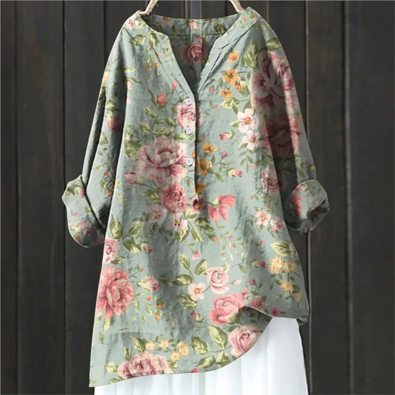 Jovina | Floral Print Blouse