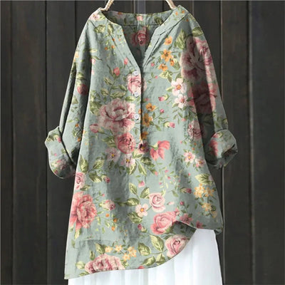 Jovina | Floral Print Blouse