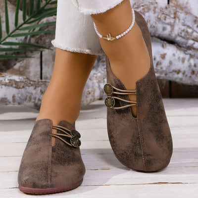 Michela | Suede Loafers