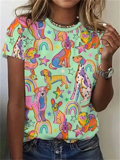 Elyna | Elegant Shirt With Animal Print