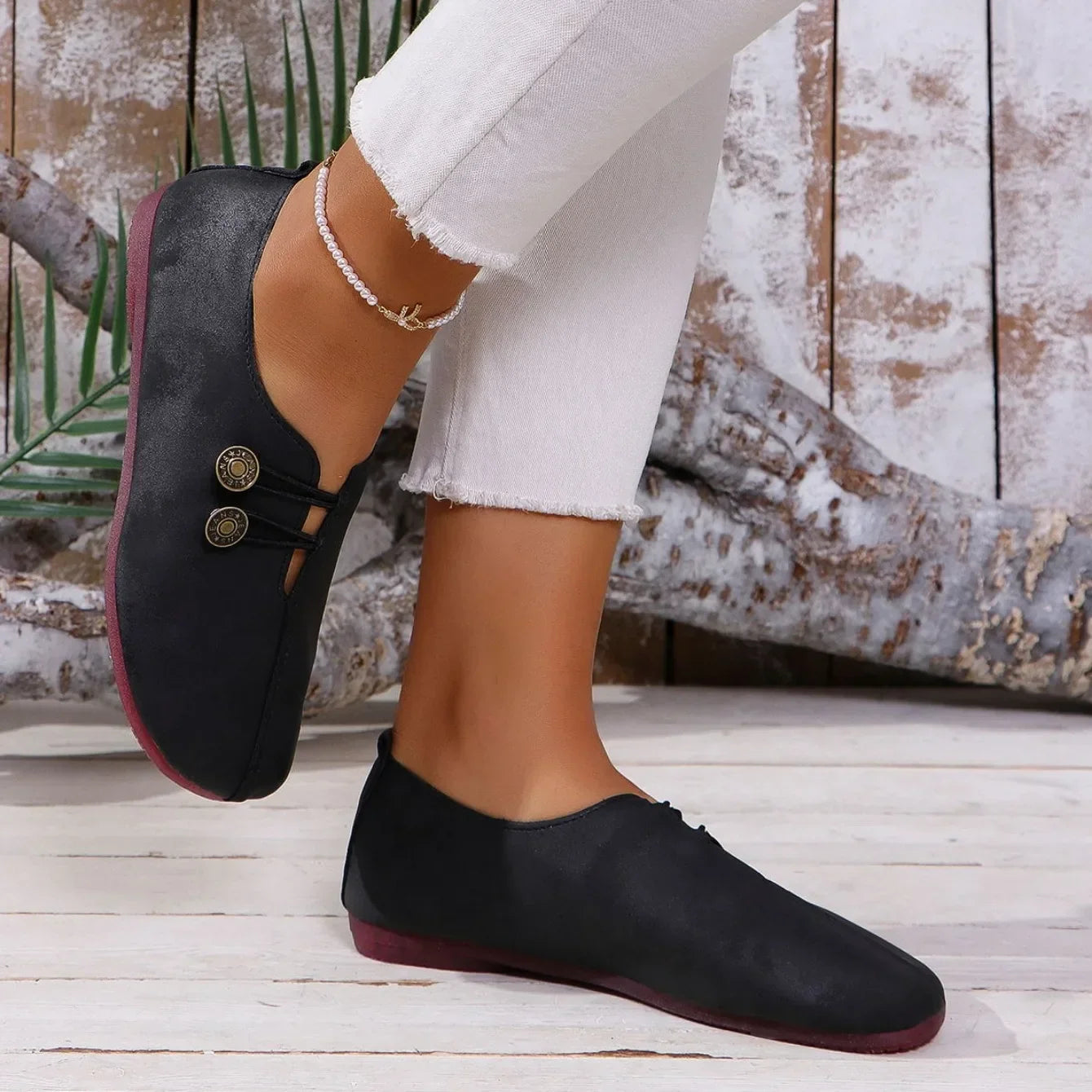 Michela | Suede Loafers