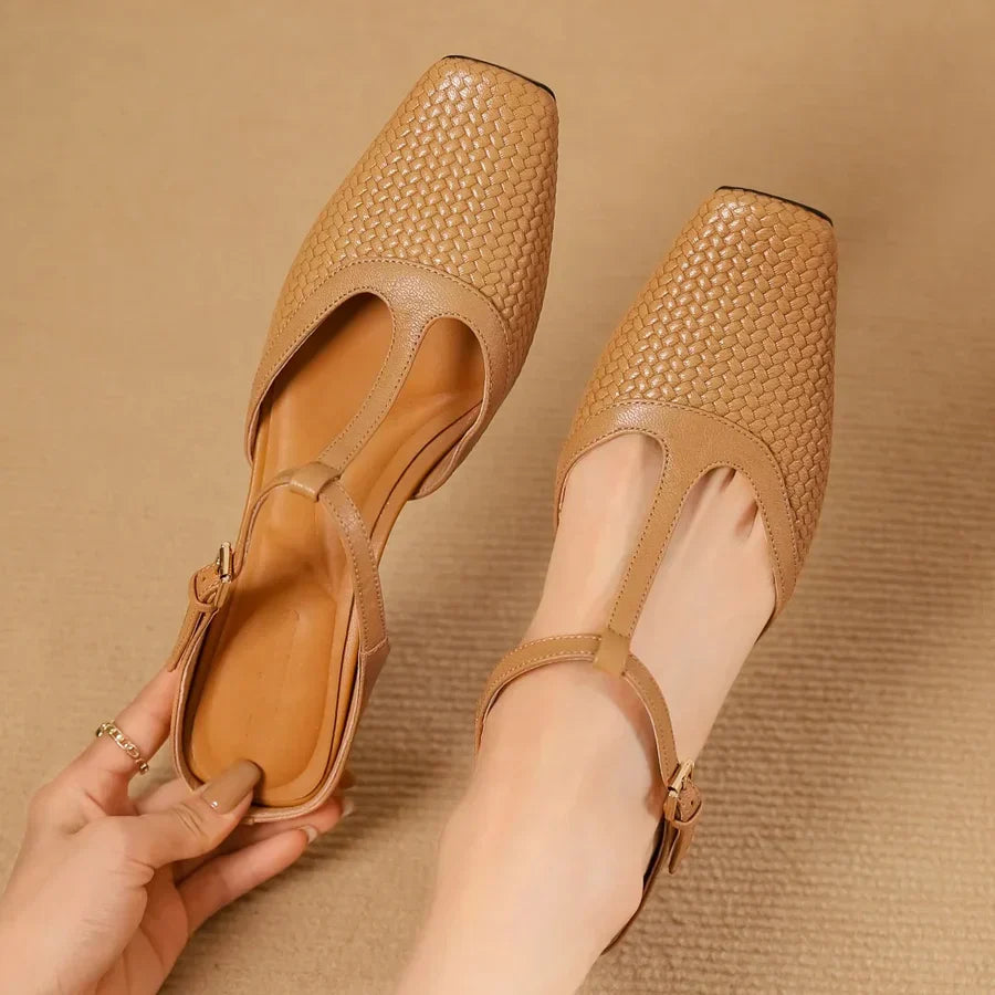 Brittany | Leather Mules