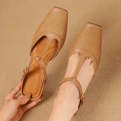 Brittany | Leather Mules