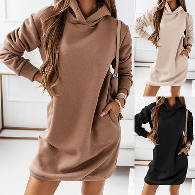 Carolina | Modern Comfortable Sweatshirt Dress