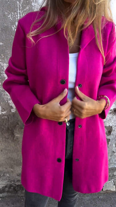 Isabella | Hooded Cardigan With Buttoned Front