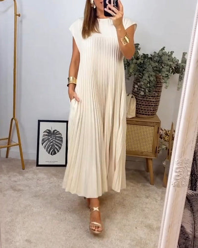 Armada | Pleated Sleeveless Dress